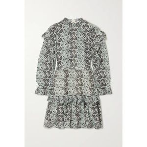 Sea New York Aurelia Ruffle Sleeve Dress